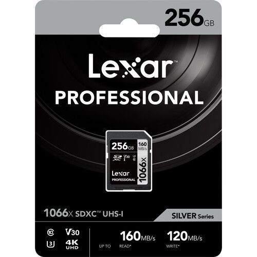 Карта памяти Lexar 256GB Professional microSDXC UHS-I 1066x - фото2