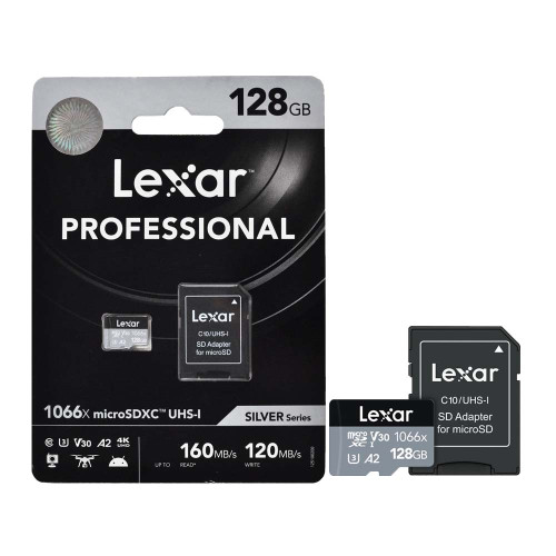 Карта памяти Lexar 128GB Professional microSDXC UHS-I 1066x - фото2