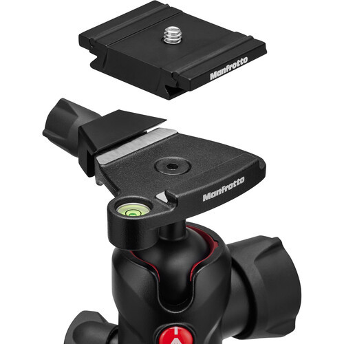 Штатив Manfrotto Befree Advanced AS Twist Carbon (MKBFRTC4FB-BH) - фото4