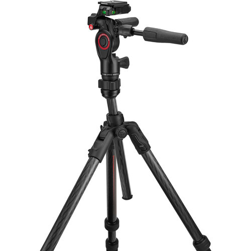 Штатив Manfrotto Befree GT PRO Carbon (MKBFRTC4GTFB-3W) - фото4