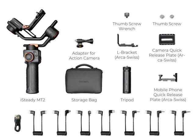 Стабилизатор Hohem iSteady MT2 Black - фото6