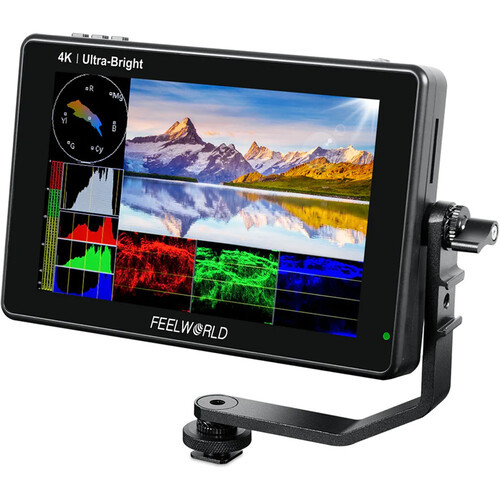 Накамерный монитор Feelworld LUT7S PRO 4K HDMI Touch Screen - фото