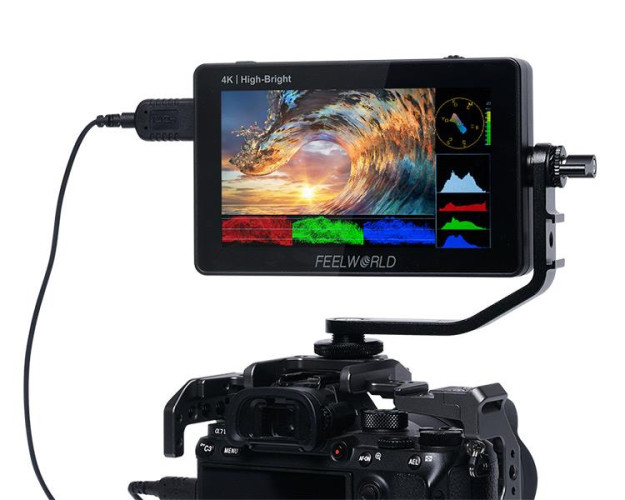 Накамерный монитор Feelworld F6 Plus X 4K HDMI 5,5