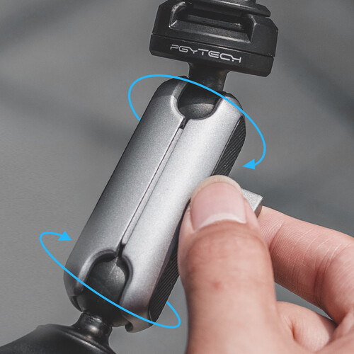 Крепление на руль PGYTECH CapLock Handlebar Mount - фото6