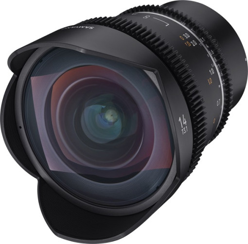 Объектив Samyang 14mm T3.1 VDSLR MK2 Canon RF - фото4