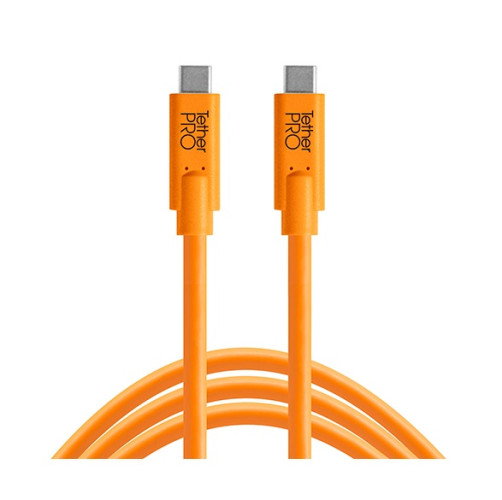 Кабель Tether Tools TetherPro USB-C to USB-C 1m, Orange - фото