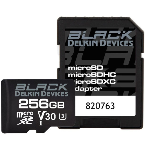 Карта памяти Delkin Black Rugged microSDXC 256GB UHS-I V30