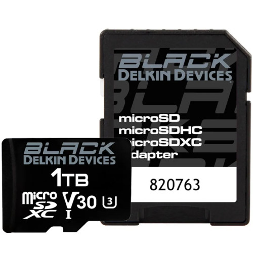 Карта памяти Delkin Black Rugged microSDXC 1TB UHS-I V30