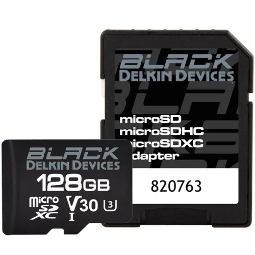 Карта памяти Delkin Black Rugged microSDXC 128GB UHS-I V30