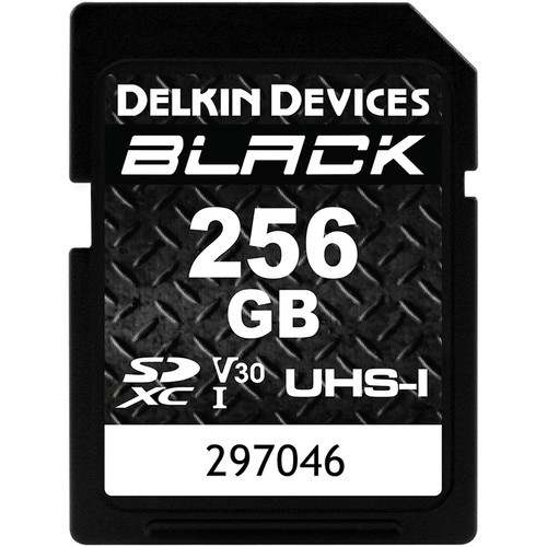 Карта памяти Delkin Black Rugged SDXC 256GB UHS-I V30