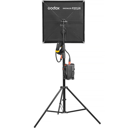 Осветитель светодиодный Godox Knowled F200R K1 складной - фото2