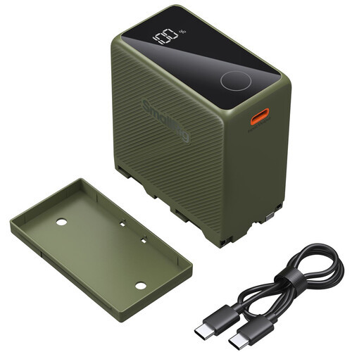 Аккумулятор SmallRig NP-F970 Type-C (Olive Green) - фото9