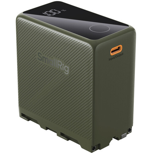 Аккумулятор SmallRig NP-F970 Type-C (Olive Green) - фото