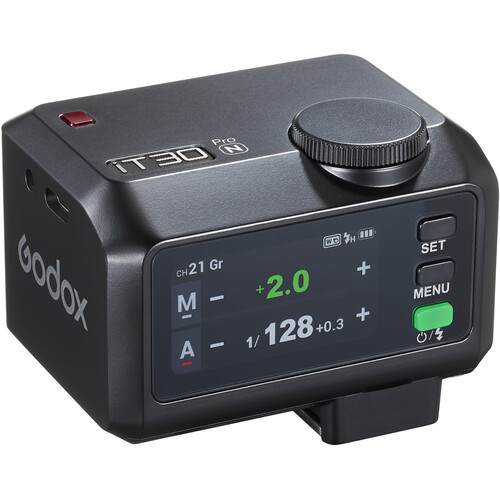 Вспышка накамерная Godox iT30Pro N iFlash для Nikon (Black) - фото2