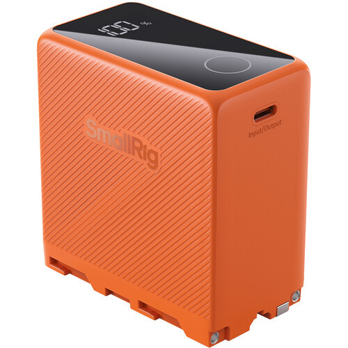 Аккумулятор SmallRig 4576 NP-F970 USB-C (Orange) - фото