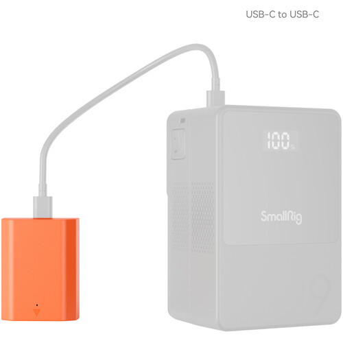 Аккумулятор SmallRig NP-FZ100 USB-C 4969 (Orange) - фото6