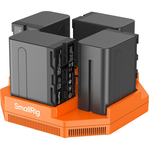 Аккумулятор SmallRig 4834 с зарядным устройством NP-F970 (4 шт.) - фото