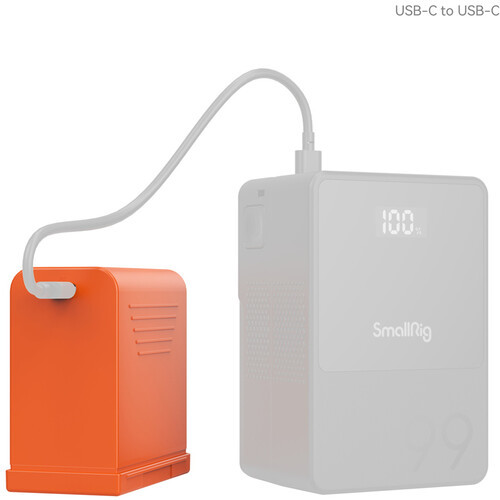 Аккумулятор SmallRig NP-F970 USB-C 4972 (Orange) - фото6