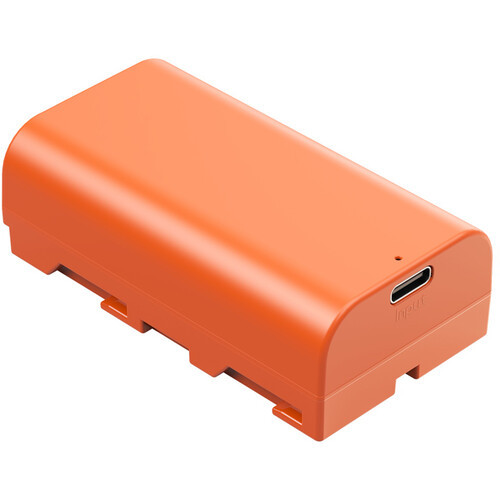 Аккумулятор SmallRig NP-F550 USB-C 4971 (Orange) - фото