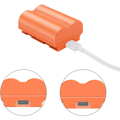 Аккумулятор SmallRig NP-W235 USB-C 4970 (Orange) - фото5