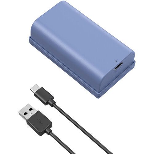 Аккумулятор SmallRig NP-F550 USB-C 4331 (Blue) - фото3