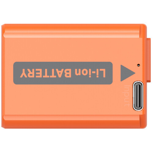 Аккумулятор SmallRig NP-FW50 USB-C 4965 (Orange) - фото4