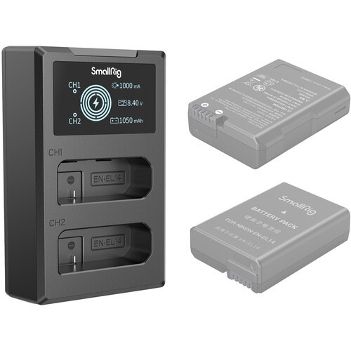 Зарядное устройство SmallRig 4082 для Nikon EN-EL14 - фото3