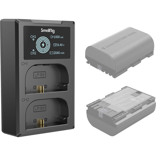 Зарядное устройство SmallRig 4084 для Canon LP-E6NH - фото3