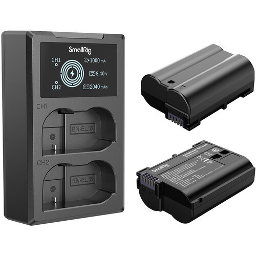 Аккумулятор SmallRig EN-EL15 (3820B) с зарядным устройством - фото2