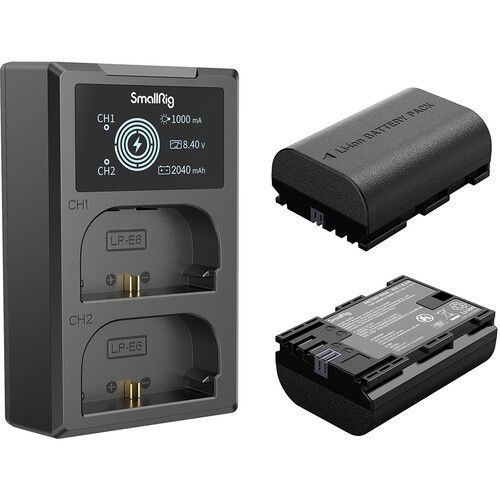 Аккумулятор SmallRig LP-E6NH (3821) с зарядным устройством - фото2
