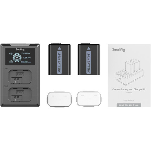 Аккумулятор SmallRig NP-FW50 (3818) с зарядным устройством - фото7