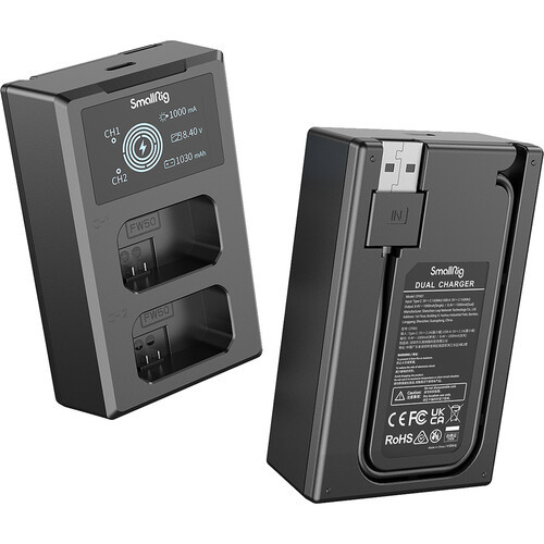 Аккумулятор SmallRig NP-FW50 (3818) с зарядным устройством - фото3