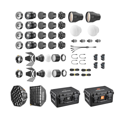 Комплект студийного оборудования Godox Knowled MS60Bi 4K - фото