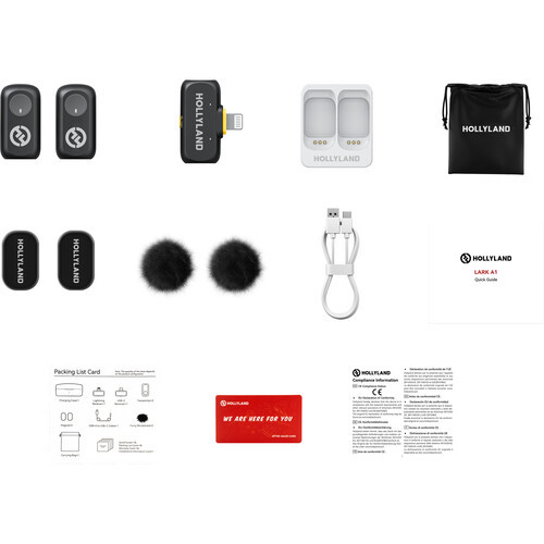 Радиосистема Hollyland LARK A1 Mini Duo Lightning - фото2