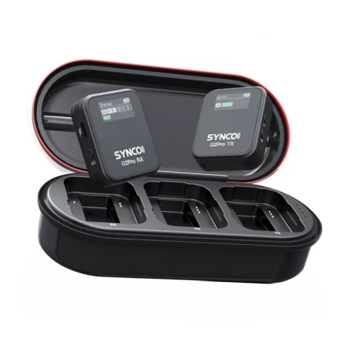 Микрофонная система SYNCO G2(A1) Pro с кейсом-зарядкой - фото