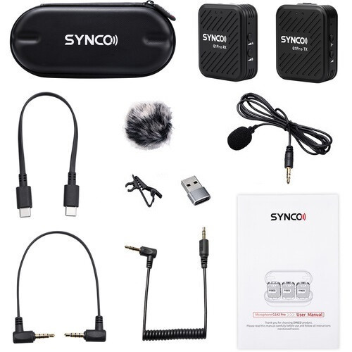 Микрофонная система SYNCO G1(A1) Pro с кейсом-зарядкой - фото7