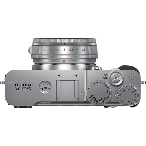 Фотоаппарат Fujifilm X-E5 Kit 23mm F2.8 R WR Silver - фото3