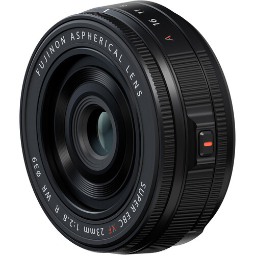 Объектив Fujifilm Fujinon XF23mm F2.8 R WR Black - фото3