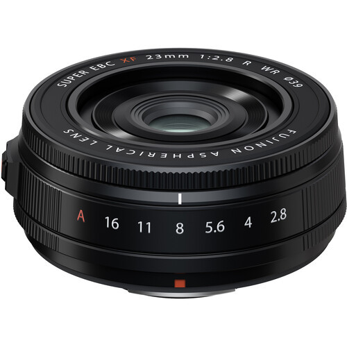 Объектив Fujifilm Fujinon XF23mm F2.8 R WR Black - фото