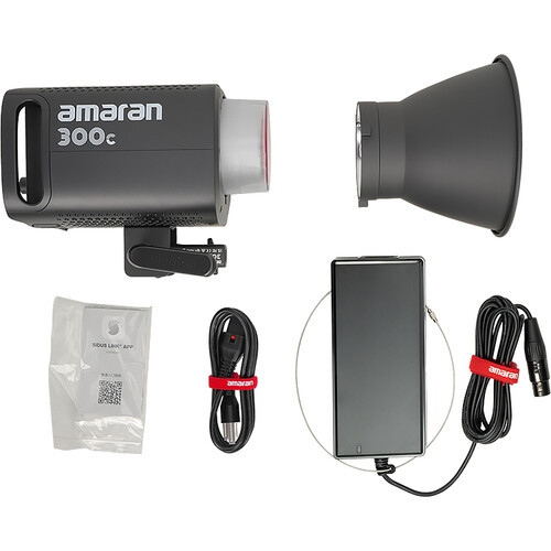 Осветитель светодиодный Aputure Amaran 300С (Deep Gray) - фото9
