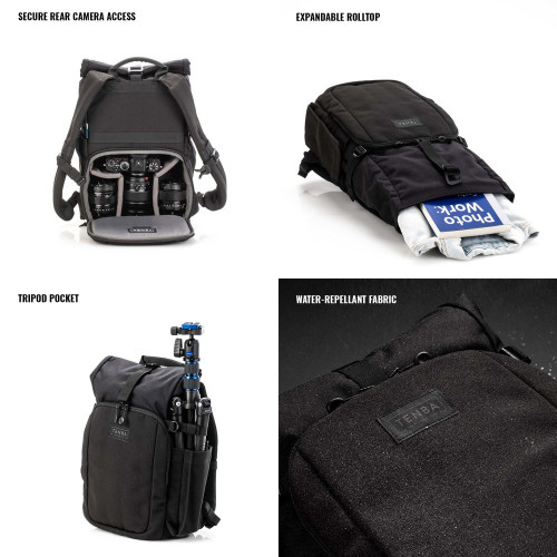 Рюкзак Tenba Fulton v2 10L Backpack Black - фото7