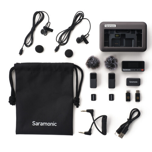 Радиосистема Saramonic Air (2TX+RX) + 2 микрофона - фото7