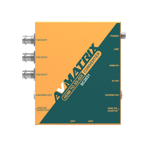 Конвертер AVMATRIX SC2031 HDMI/AV в 3G-SDI с масштабированием - фото