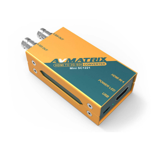 Конвертер AVMATRIX Mini SC1221 преобразования HDMI в 3G-SDI - фото3