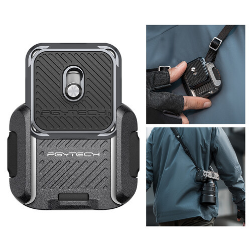 Крепление для ремня PGYTECH Shoulder Strap Quick Release Clamp & Plate (P-CG-189) - фото2