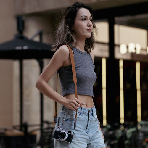 Нашейный ремень для камеры PGYTECH Camera Shoulder Strap Air-Retro Style S, Meteorite Grey (P-CB-273) - фото5