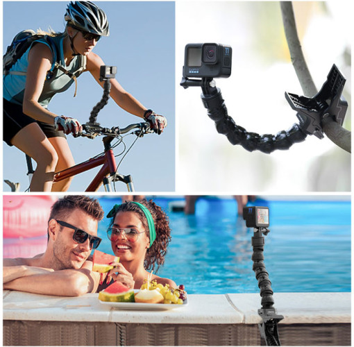 Крепление для экшн-камеры Ulanzi Go Quick II Gooseneck Stand - фото6