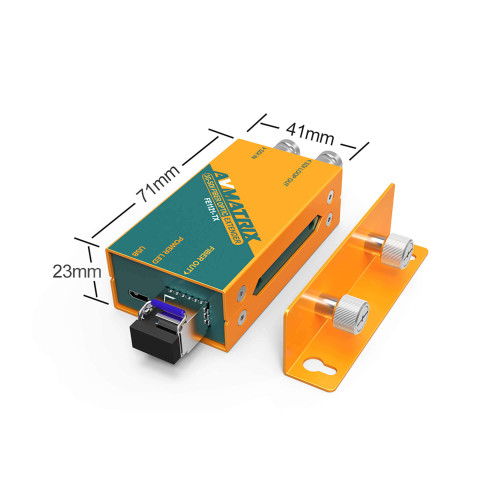Волоконно-оптический удлинитель AVMATRIX FE1121 3G-SDI 20км - фото6