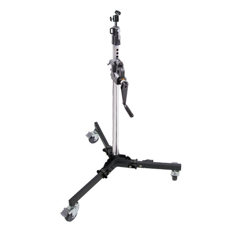 Стойка с редукторной колонной KUPO 382MH Low Base Wind-up Stand
