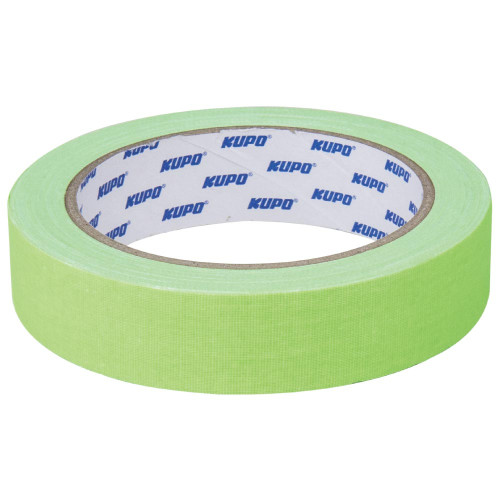 Лента клейкая KUPO CSS-2415GN CLOTH SPIKE TAPE зеленая - фото